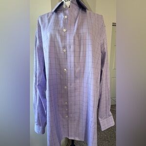 Charles Tyrwhitt Lavender Plaid Shirt🌴